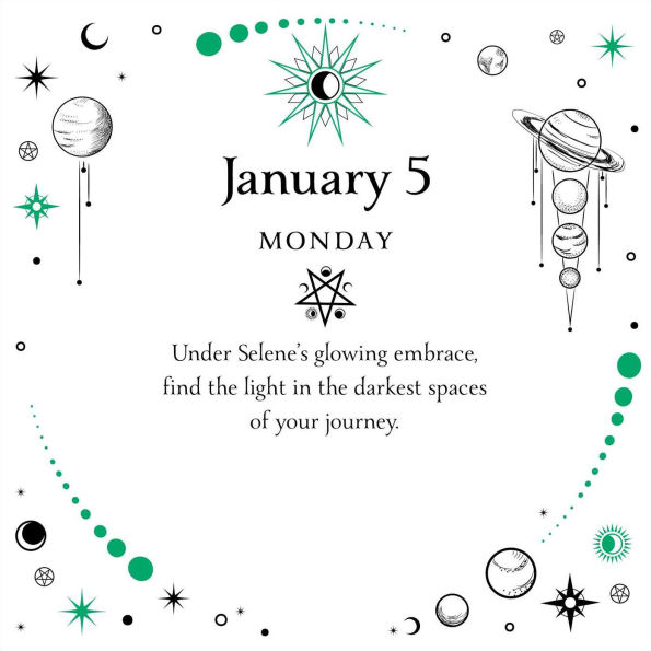 2026 Witch's Calendar: Daily Magick Day-to-Day Calendar