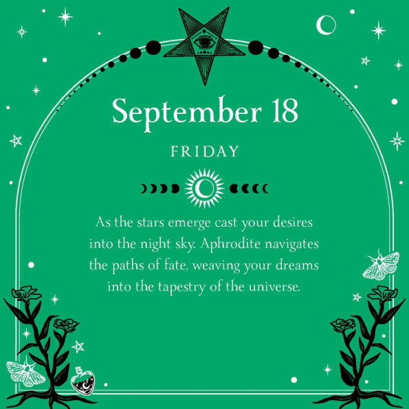 2026 Witch's Calendar: Daily Magick Day-to-Day Calendar