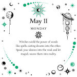 Alternative view 9 of 2026 Witch's Calendar: Daily Magick Day-to-Day Calendar