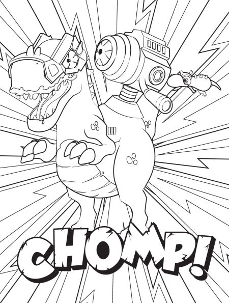 Smashers Dino World Colour and Scratch Book