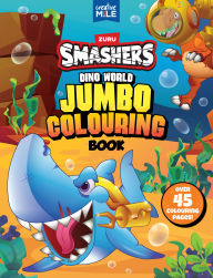 Title: Smashers Dino World Jumbo Colouring Book, Author: Five MIle
