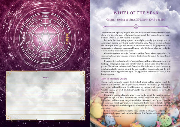 2026 Lunar and Seasonal Planner Calendar: Northern Hemisphere