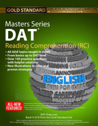 Title: DAT Masters Series Reading Comprehension (RC), Author: Dr. Brett Ferdinand