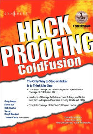 Title: Hack Proofing ColdFusion, Author: Syngress