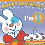 Happy Birthday - I'm 1!