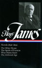 Henry James: Novels 1896-1899