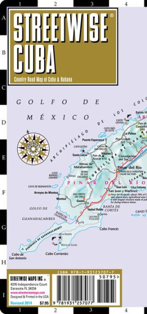 Pdf map Cuba Country Roads