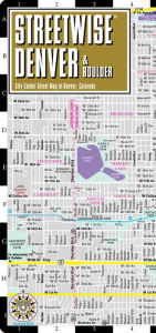 Title: Streetwise Denver Map - Laminated City Center Street Map of Denver, Colorado - Folding Pocket Size Travel Map With Metro (2013), Author: Streetwise Maps