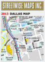 Alternative view 6 of Streetwise Dallas Map - Laminated City Center Street Map of Dallas, Texas - Folding Pocket Size Travel Map (2013)
