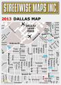 Alternative view 8 of Streetwise Dallas Map - Laminated City Center Street Map of Dallas, Texas - Folding Pocket Size Travel Map (2013)