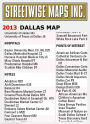 Alternative view 10 of Streetwise Dallas Map - Laminated City Center Street Map of Dallas, Texas - Folding Pocket Size Travel Map (2013)