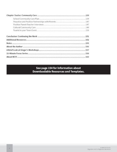 15-Minute Focus: Regulation and Co-Regulation Workbook: Accessible Neuroscience and Connection Strategies for the Classroom and Beyond