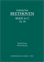 Mass in C, Op.86: Vocal score