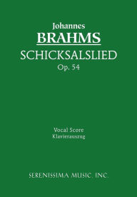 Title: Schicksalslied, Op.54: Vocal score, Author: Johannes Brahms