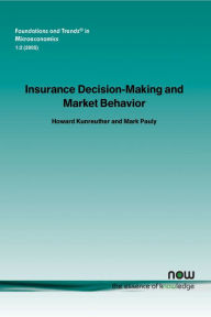 Insurance Decision Making And Market Behavior