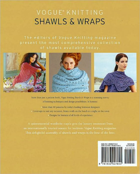 Vogue® Knitting Shawls & Wraps