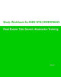 STUDY WORKBOOK for ISBN 978-1933039640 Real Estate Title Search Abstractor Training