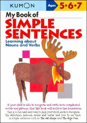 My Book of Simple Sentences (Kumon Series)
