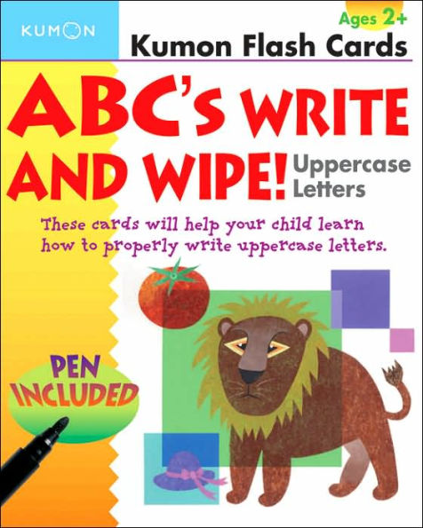 ABC's Write and Wipe!: Uppercase Letters (Kumon Flash Cards)