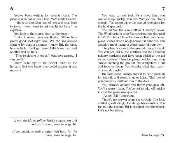 Escape (Choose Your Own Adventure #8)