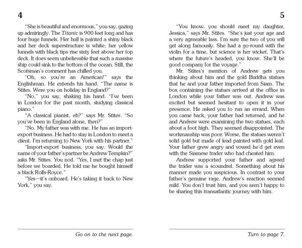 Terror on the Titanic (Choose Your Own Adventure Series #24)