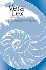 Title: Vera Lex Vol 10: Journal of the International Natural Law Society, Author: Robert Chapman