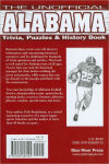 Alternative view 2 of Unofficial Alabama Trivia, Puzzle and History Book
