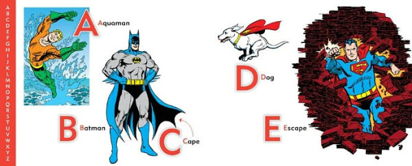 DC Super Heroes ABC 123