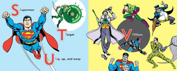 DC Super Heroes ABC 123