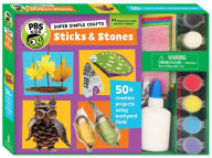 Title: Super Simple Crafts: Sticks and Stones, Author: Editors of PBS KIDS