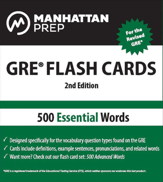 ノート・メモ帳 Manhattan GRE Vocabulary Flashcards Manhattan Prep GRE Flash Cards 3rd Edition 500 Essential