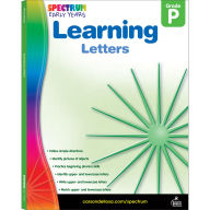 Title: Learning Letters, Grade PK, Author: Spectrum