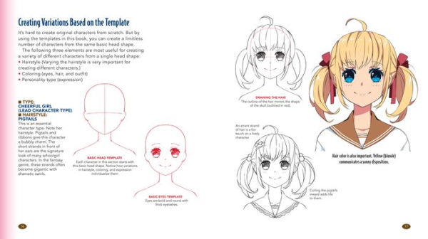 Master Guide to Drawing Anime: How to Draw Original Characters from Simple Templates