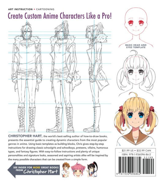 Master Guide to Drawing Anime: How to Draw Original Characters from Simple Templates