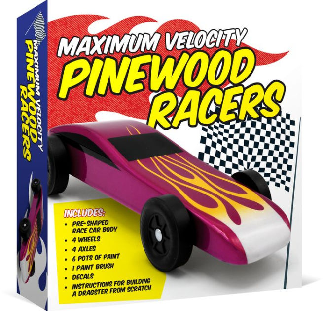 Scary Decal for Pinewood Derby Cars