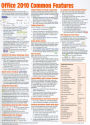 Office 2010 Common Features Quick Reference Guide (Cheat Sheet of Instructions, Tips & Shortcuts - Laminated Card)