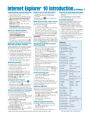 Internet Explorer 10 Introduction for Windows 7 Quick Reference Guide (Cheat Sheet of Instructions, Tips & Shortcuts - Laminated Card)