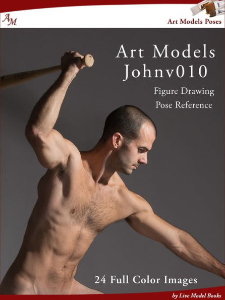 Art Models JohnV010: Figure Drawing Pose Reference