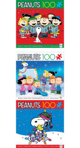 Title: Peanuts Holiday 100 Piece Puzzle (Assorted; Styles Vary)