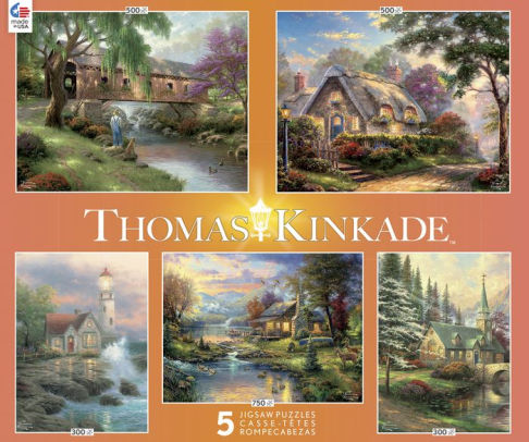 Thomas Kinkade 5-in-1 Multi Pack 2, B&N Exclusive By Ceaco | Barnes ...