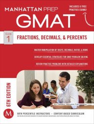 Title: GMAT Fractions, Decimals, & Percents, Author: Manhattan Prep