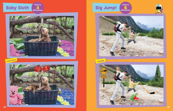 PBS Kids Spot the Differences Around the World: 50 Totally Engaging Puzzles