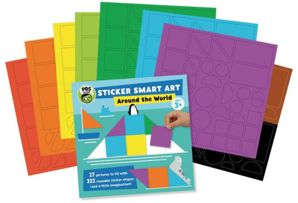 Sticker Smart Art: Around the World