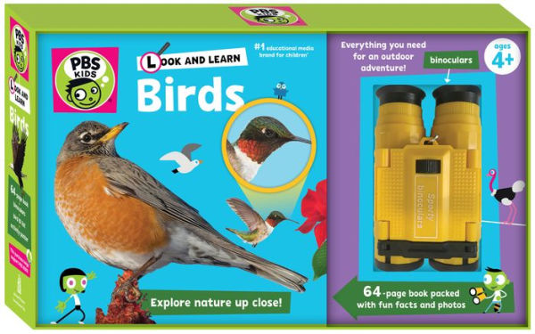 PBS Kids Book & Kit: Look & Learn Birds