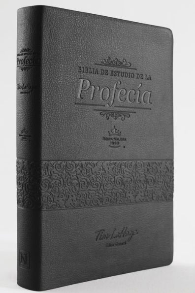 RVR 1960 Biblia de la profec a - Negro con ndice Imitaci n piel / Prophecy Stud y Bible Black Imitation Leather with Index