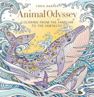 Title: Animal Odyssey: Coloring from the Familiar to the Fantastic, Author: Chris Garver