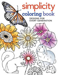 Title: Simplicity Coloring Book: Designs for Every Generation, Author: Mixed Media Resources Mixed Media Resources