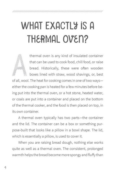 Make Your Own Thermal Oven: The Self-Reliant Method for Faster, Fluffier Bread