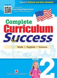 Title: Complete Curriculum Success Grade 2 - Learning Workbook For Second Grade Students - English, Math and Science Activities Children Book, Author: Popular Book Company USA