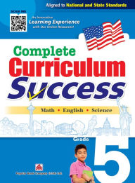 Title: Complete Curriculum Success Grade 5 - Learning Workbook For Fifth Grade Students - English, Math and Science Activities Children Book, Author: Popular Book Company USA